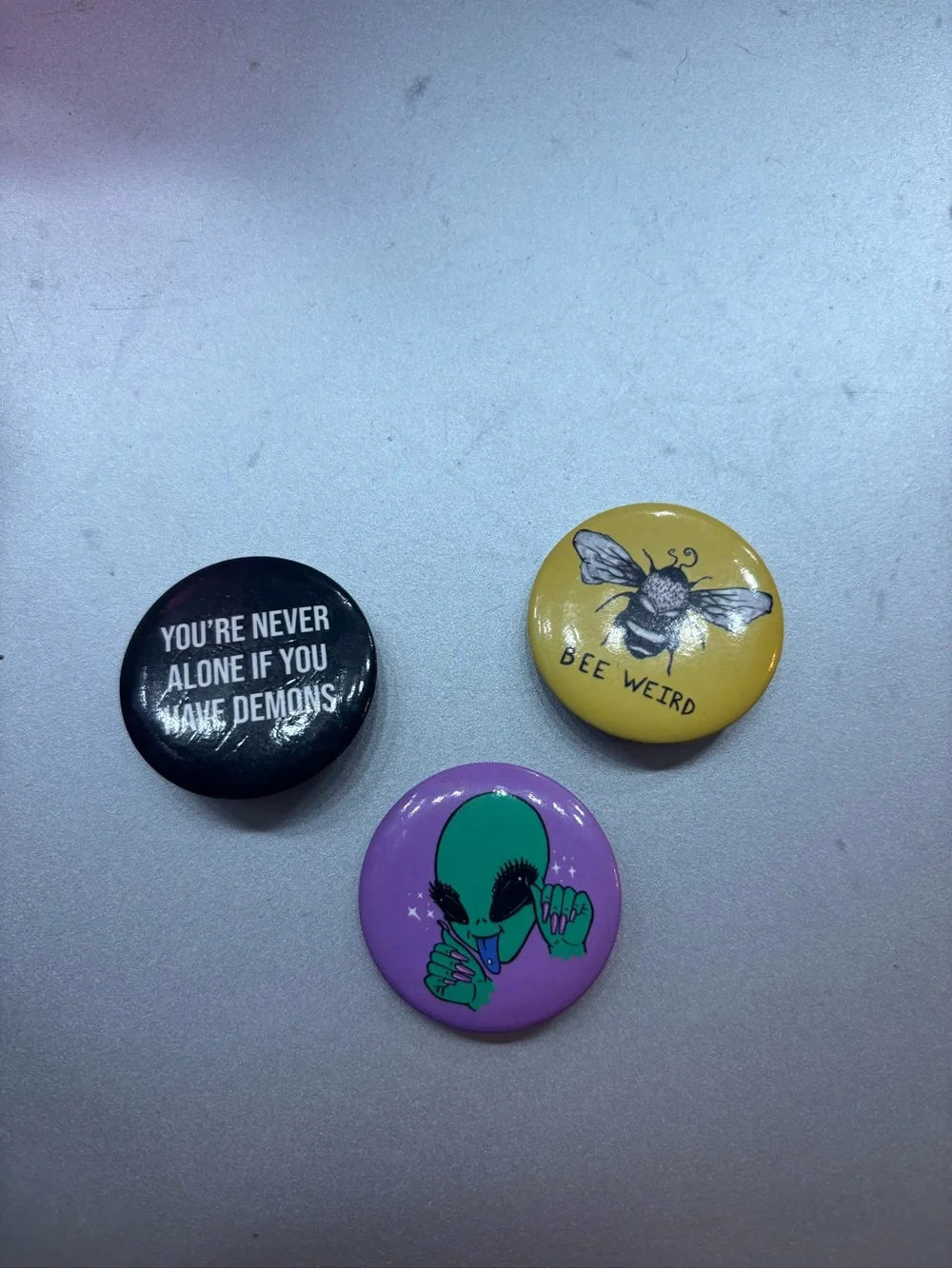 Vintage hot topic buttons